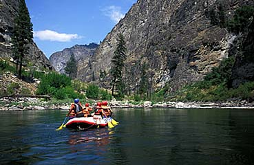 Middle Fork Rapid Transit in Stanley, Idaho.