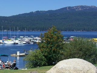Mile High Marina in McCall, Idaho.