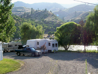 Swiftwater RV Park in White Bird, Idaho.