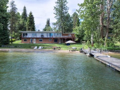 Downtown McCall Lakefront Estate in McCall, Idaho.