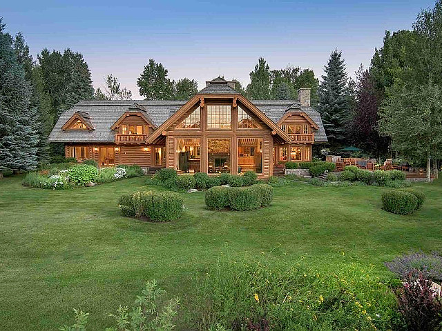 Osprey Main House in Sun Valley, Idaho.