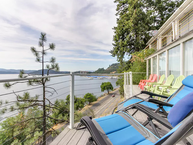 Silver Beach House in Coeur d Alene, Idaho.