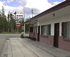 Pony Express Motel  in West Yellowstone, MT, Idaho.