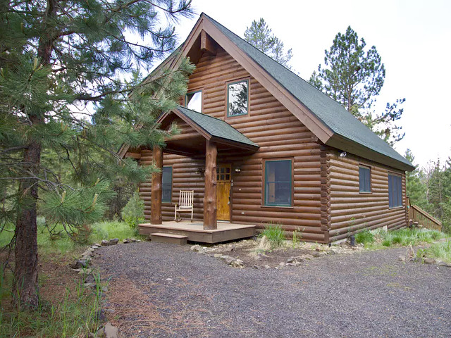 Chad Loop Log Cabin in McCall, Idaho.