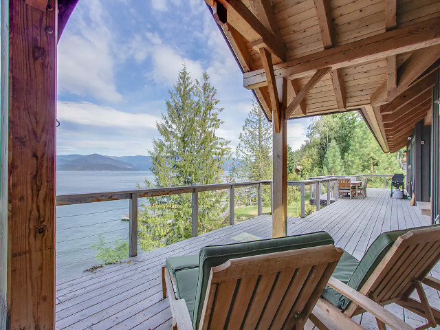 Bottle Bay Lakefront Lodge in Sandpoint, Idaho.