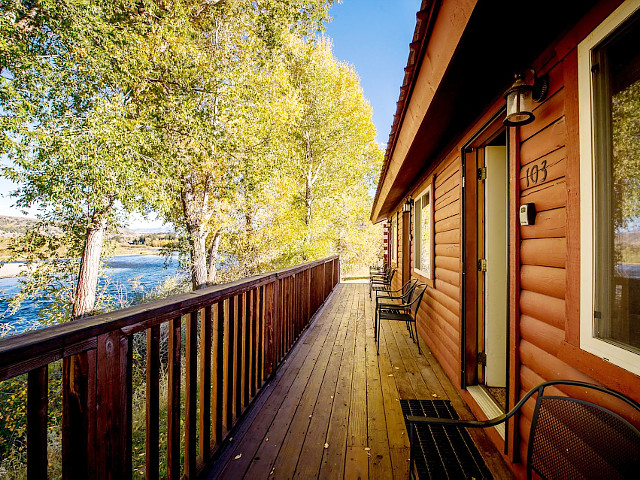 Fishermans Cabin on the South Fork in Swan Valley, Idaho.