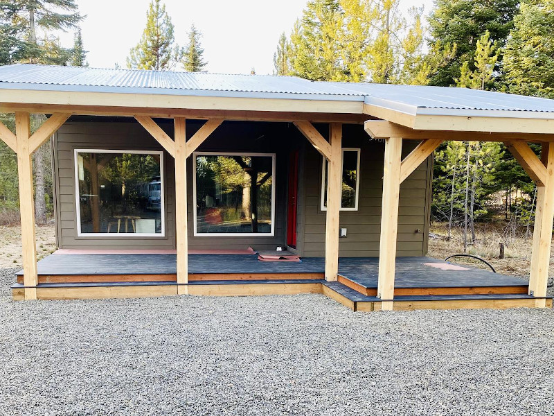 Casa Container in Donnelly, Idaho.