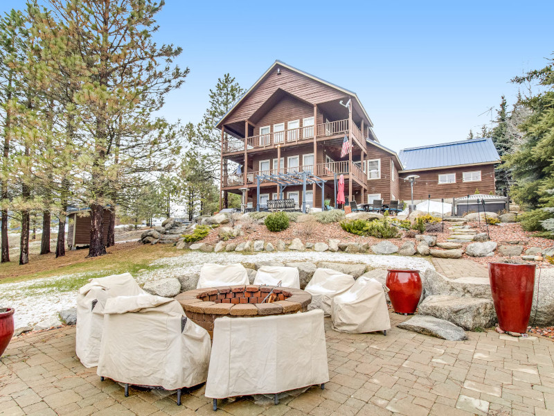 River and Mountain View Retreat in McCall, Idaho.