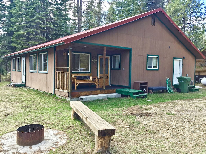 Boulder Creek Cabin in Donnelly, Idaho.