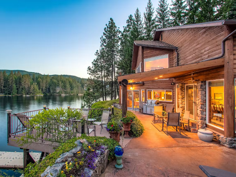 Riverfront Estate - Post Falls, ID in Coeur d Alene, Idaho.