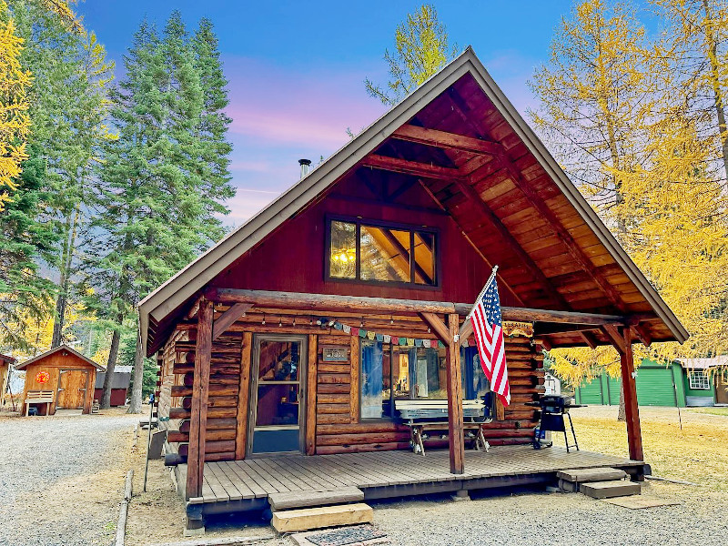 The Takeout Cottage in Donnelly, Idaho.