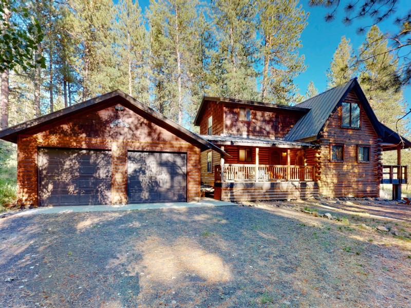 Woodland Chalet in New Meadows, Idaho.