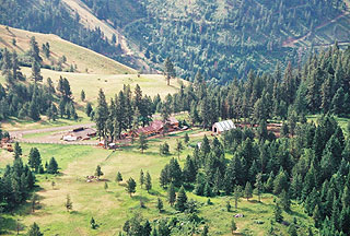 Whitebird Summit Lodge B&B in Grangeville, Idaho.