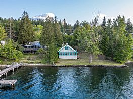 Cabins and Home Vacation Rentals in Sandpoint Idaho