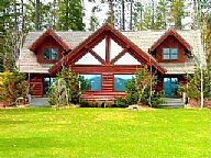 Oden Bay Log Home vacation rental property