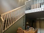 Dining Area/Stairs to Loft