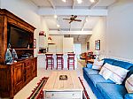 Living Room into Kitchen