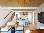 Living Room into Kitchen