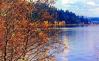 Lake Couer d'Alene, © Art Today