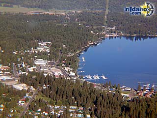 Aerial View - McCall, © 2002 InIdaho.com