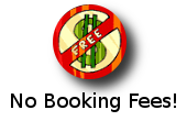No Booking fees!
